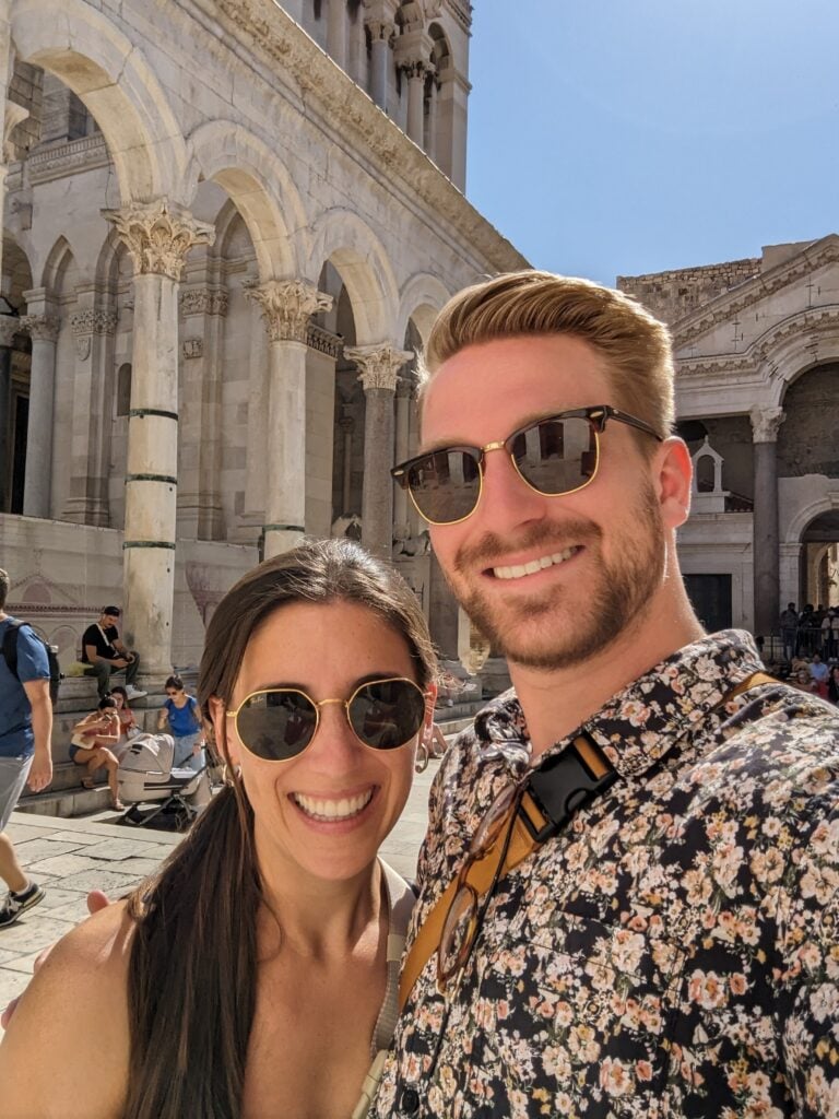Abby and Husband in Split
