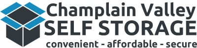 champlain valley self storage logo