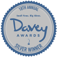 Silver Davey Award Winner 2022 logo