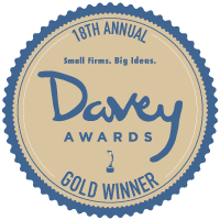Gold Davey Award Winner 2022 logo