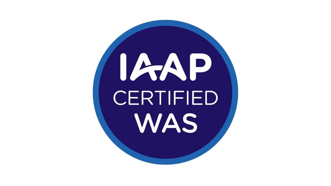 IAAP Web Accessibility Specialist Certification Logo