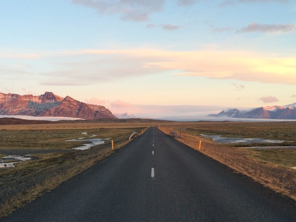 Photo of a scenic road