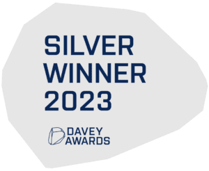 Silver Davey Award Winner 2023 logo