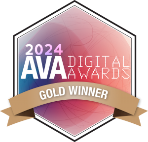 2024 AVA Digital Awards Gold Winner logo