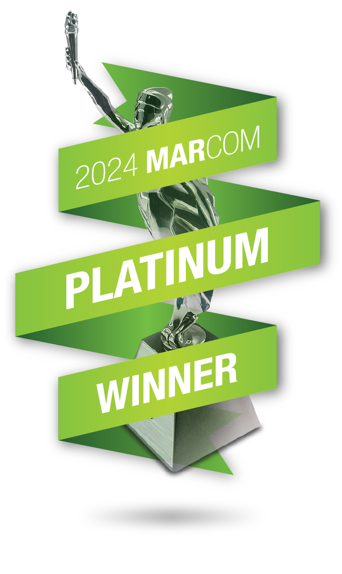 MarCom Awards 2024 Platinum Winner logo